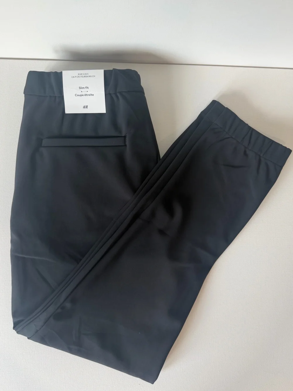 H&M Slim Fit Black Men's Golf/Dress Pants